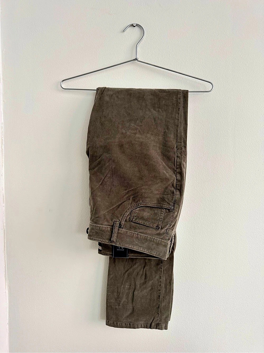 Johnnie-O Hampton Garment-Dyed Corduroy Pant Hampton Corduroy Pants Brown Waist